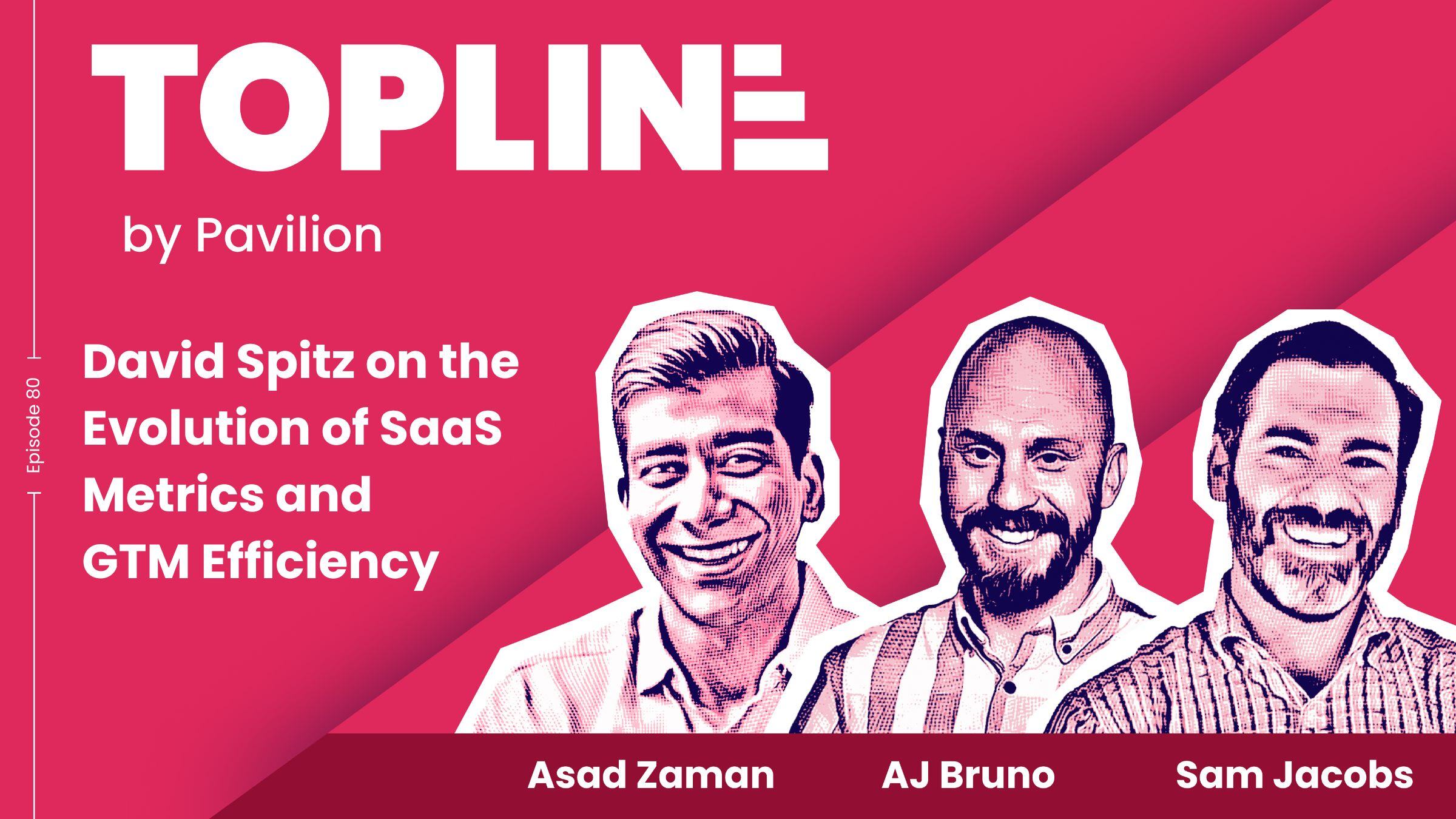 [Topline #80] David Spitz on the Evolution of SaaS Metrics and GTM Efficiency